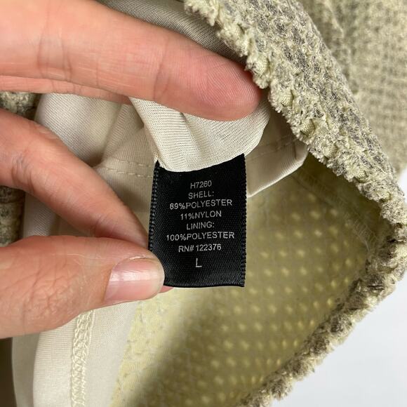 Wells Grace | Beige Neutral Textured Reptile Boxy Top - Picture 8 of 9